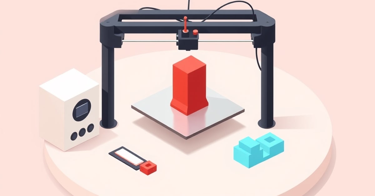 3D printer build plate showing first-layer gap during calibration